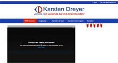 Desktop Screenshot of karsten-dreyer.de